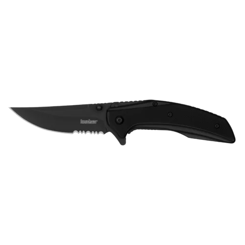 Kershaw Outright Black Partially serrated Parts Only Canada